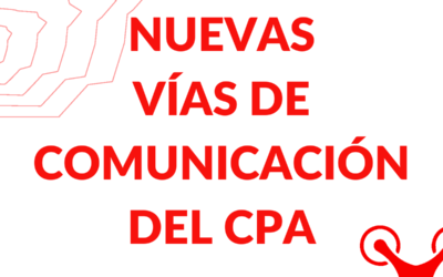 Nuevas vías de comunicación oficial con el CPA