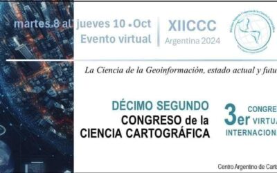 Décimo Segundo Congreso de la Ciencia Cartográfica – 8 al 10 de OCTUBRE