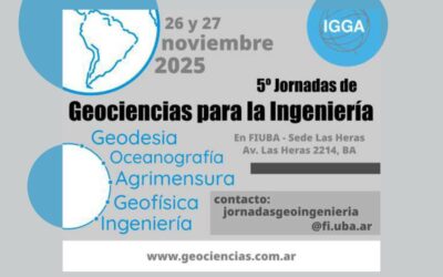 5° Jornadas de Geociencias para la Ingeniería