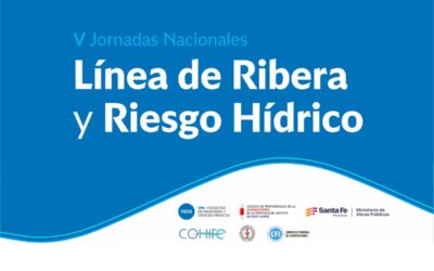 ÚLTIMA OPORTUNIDAD PARA INSCRIPCIÓN: V Jornadas de Línea de Ribera y Riesgo Hídrico – 25 y 26 septiembre