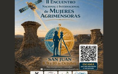 El CPA Chubut acompaña la difusión del II Encuentro Nacional e Internacional de Mujeres Agrimensoras
